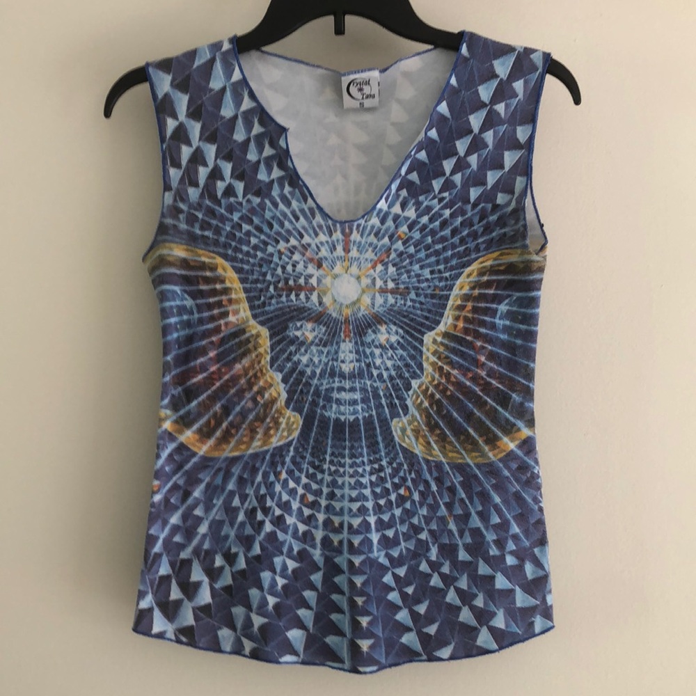 Alex grey diamond being tank top